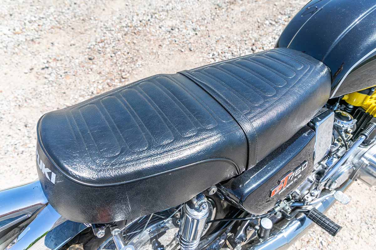 米国オンラインオークションに登場、落札された1974年式スズキ「GT750」