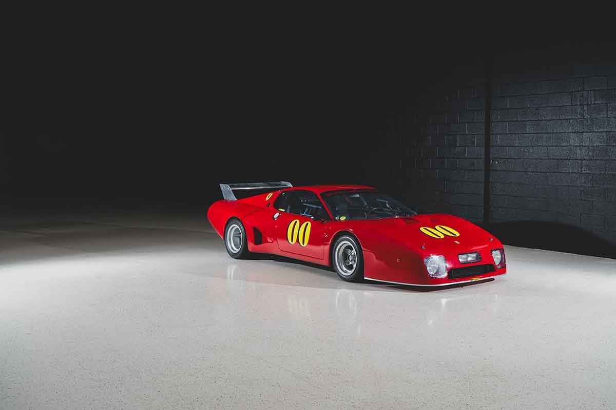 オークションに出品予定の1979年式フェラーリ「512 BB／LM」Darin Schnabel(c)2026 Courtesy of RM Sotheby's