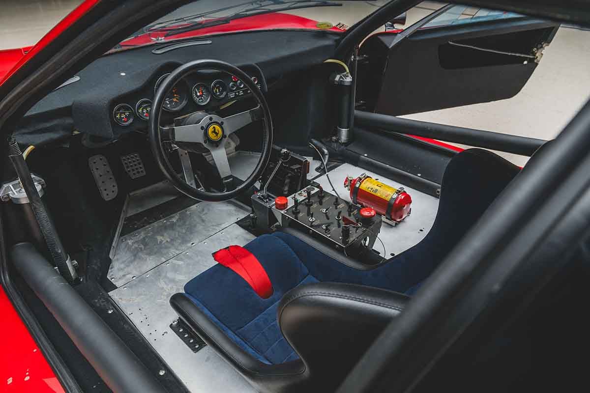 オークションに出品予定の1979年式フェラーリ「512 BB／LM」Darin Schnabel(c)2026 Courtesy of RM Sotheby's