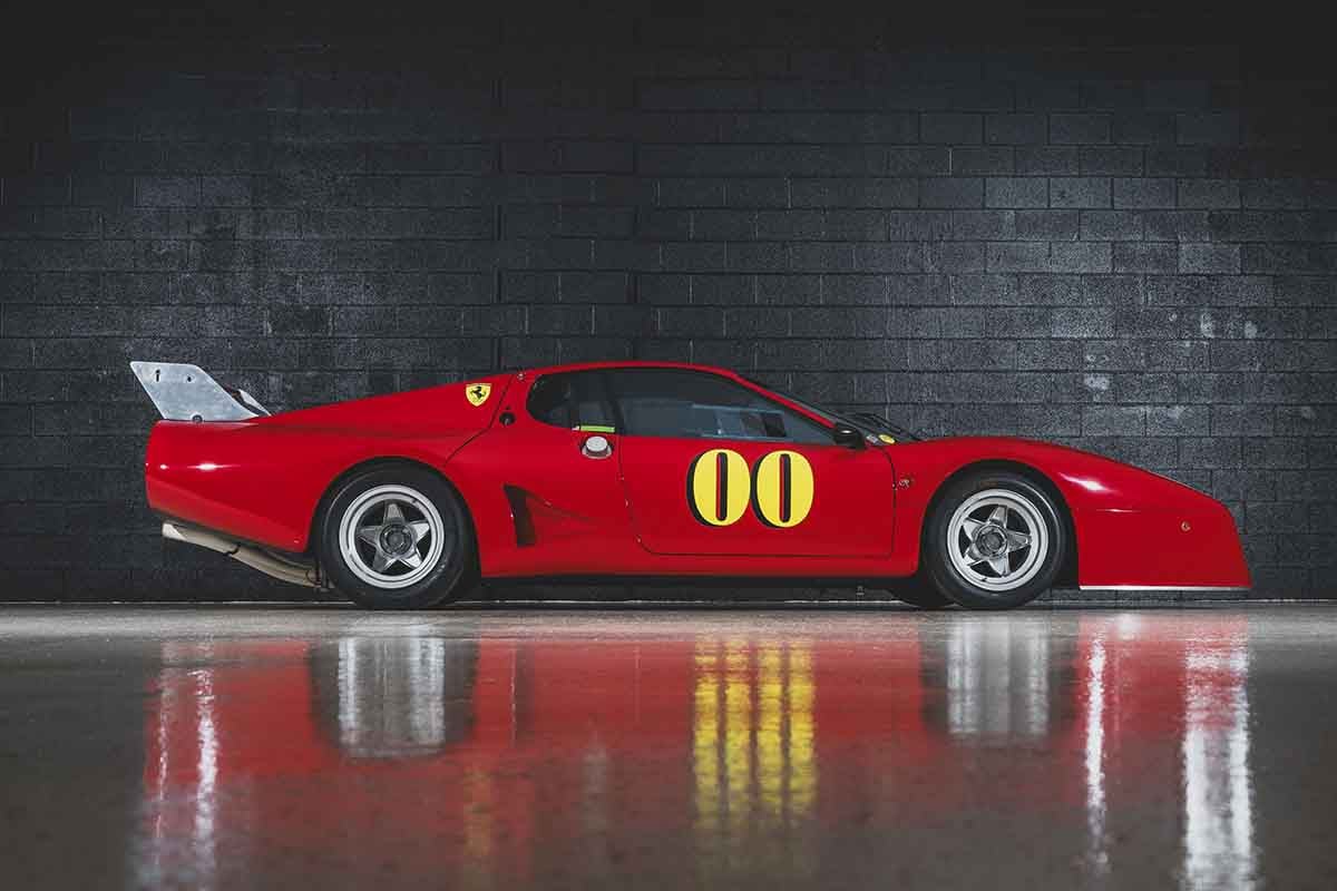 オークションに出品予定の1979年式フェラーリ「512 BB／LM」Darin Schnabel(c)2026 Courtesy of RM Sotheby's