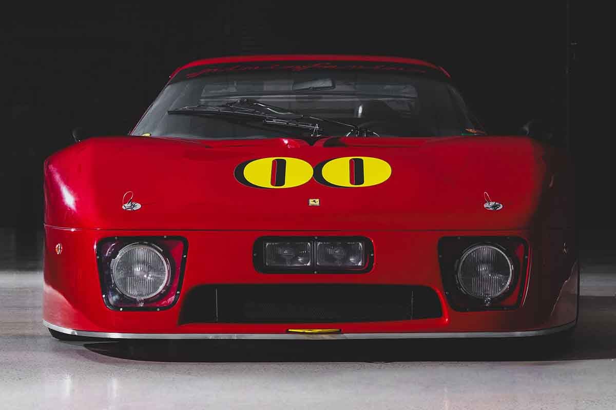 オークションに出品予定の1979年式フェラーリ「512 BB／LM」Darin Schnabel(c)2026 Courtesy of RM Sotheby's