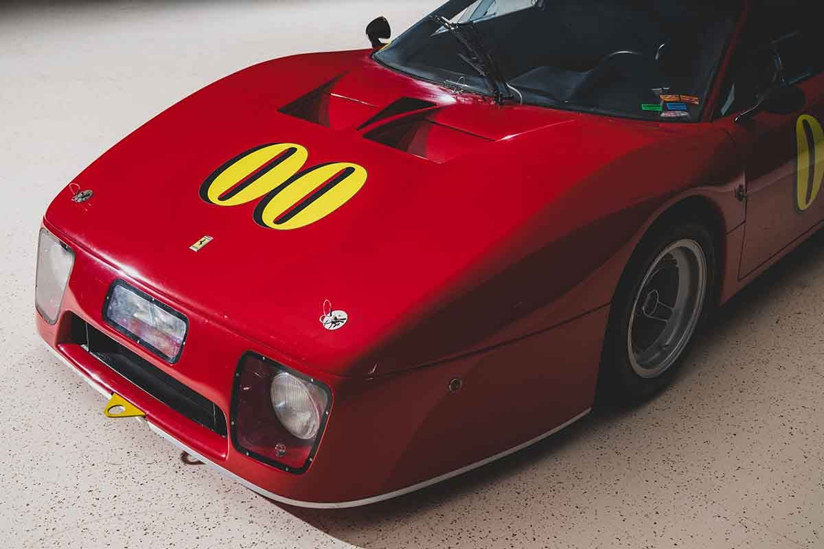 オークションに出品予定の1979年式フェラーリ「512 BB／LM」Darin Schnabel(c)2026 Courtesy of RM Sotheby's