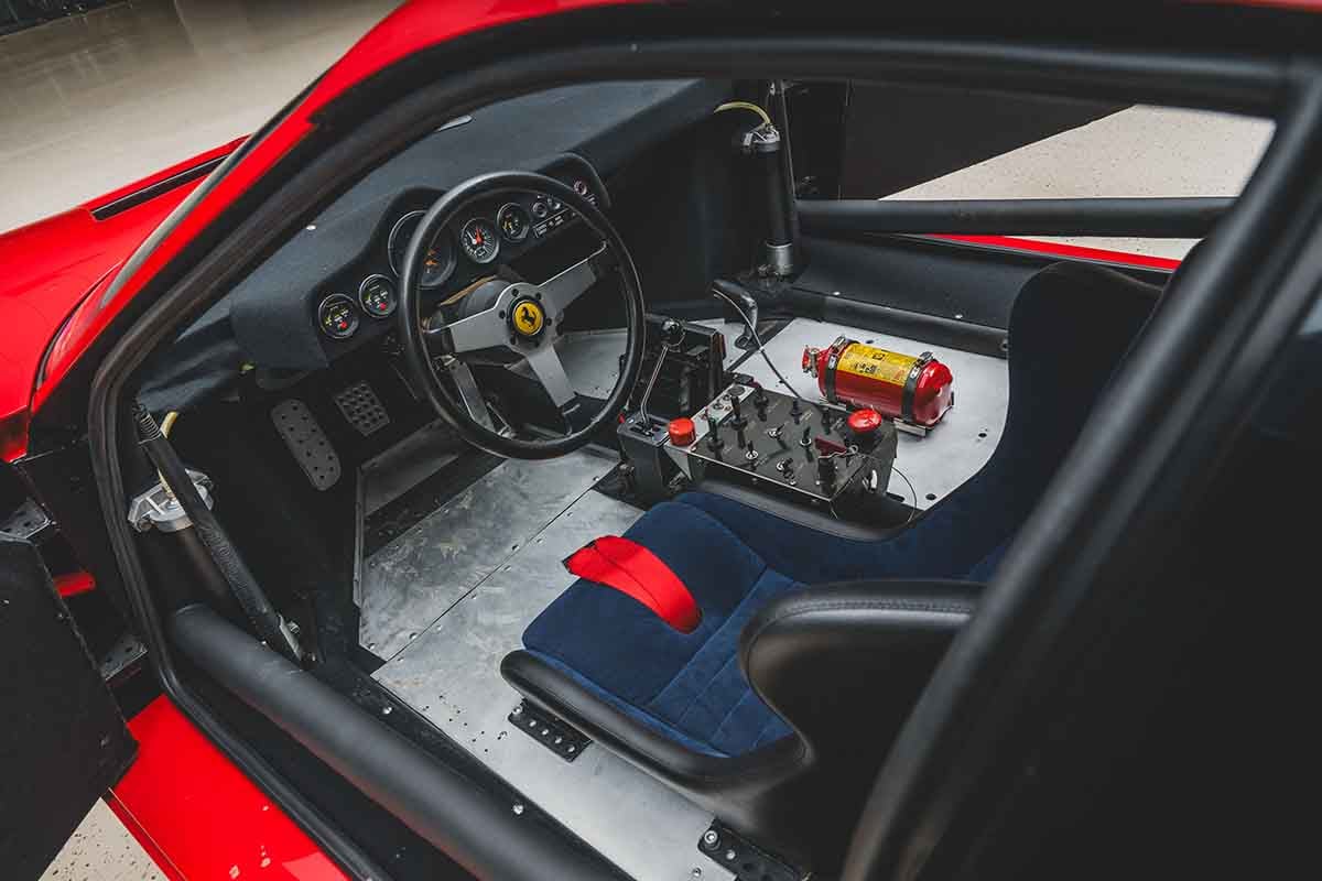 オークションに出品予定の1979年式フェラーリ「512 BB／LM」Darin Schnabel(c)2026 Courtesy of RM Sotheby's