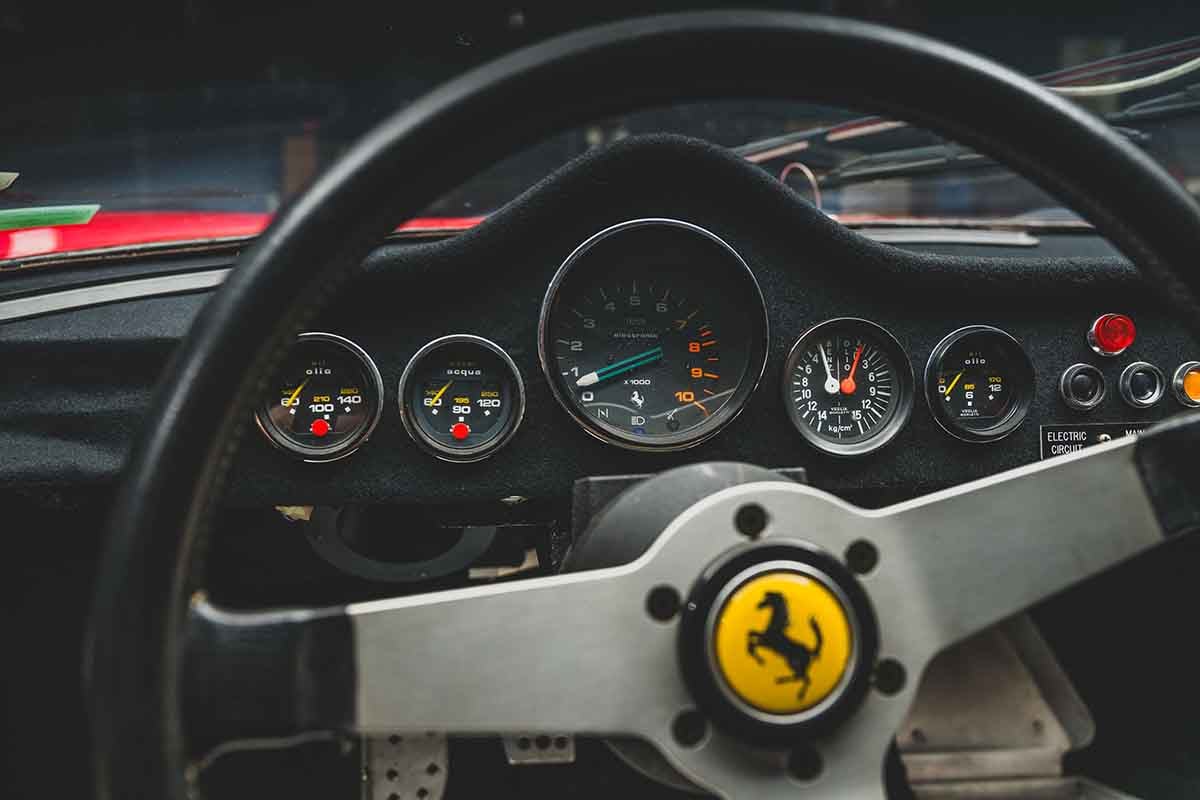 オークションに出品予定の1979年式フェラーリ「512 BB／LM」Darin Schnabel(c)2026 Courtesy of RM Sotheby's