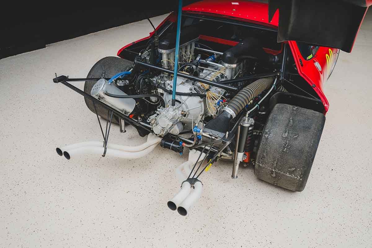 オークションに出品予定の1979年式フェラーリ「512 BB／LM」Darin Schnabel(c)2026 Courtesy of RM Sotheby's