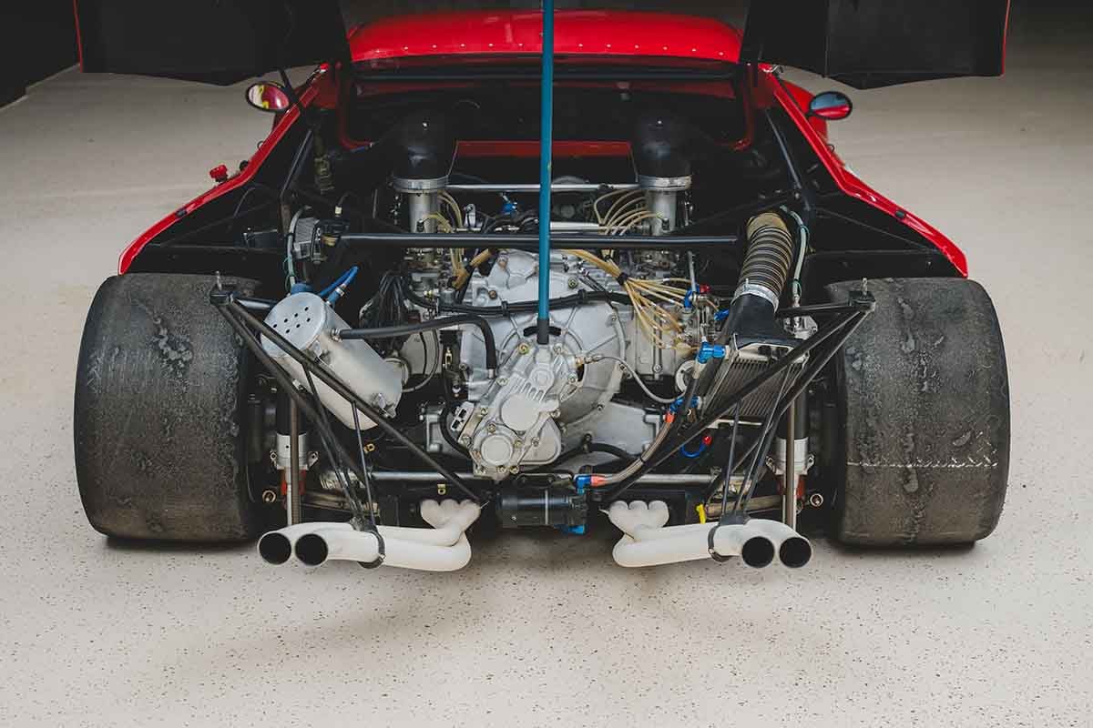 オークションに出品予定の1979年式フェラーリ「512 BB／LM」Darin Schnabel(c)2026 Courtesy of RM Sotheby's