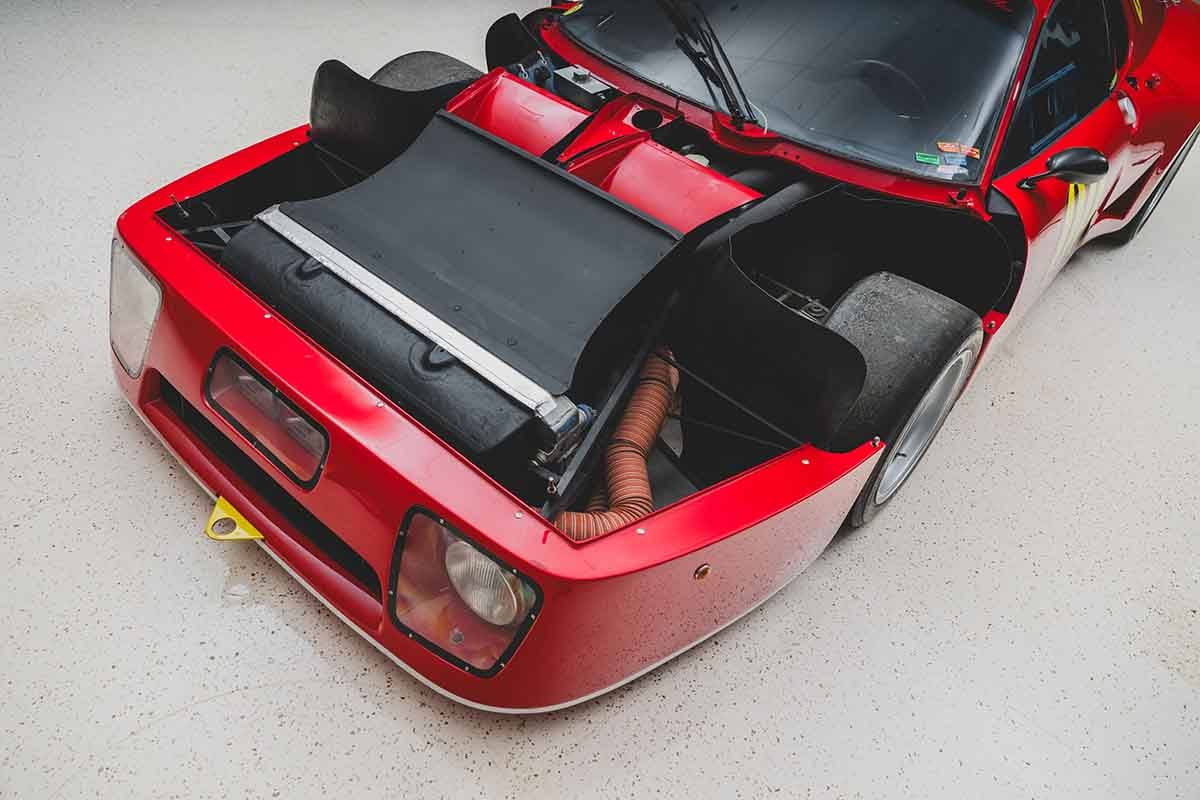 オークションに出品予定の1979年式フェラーリ「512 BB／LM」Darin Schnabel(c)2026 Courtesy of RM Sotheby's