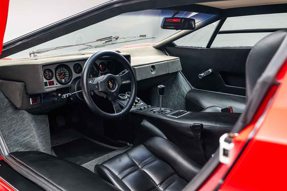 オークションに出品予定の1979年式ランボルギーニ「カウンタックLP400S シリーズI」Jeremy Cliff(c)2026 Courtesy of RM Sotheby's