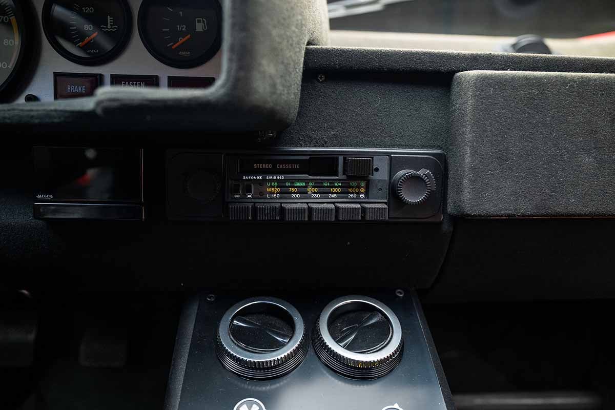 オークションで237万ドルで落札された1979年式ランボルギーニ「カウンタックLP400S シリーズI」Jeremy Cliff(c)2026 Courtesy of RM Sotheby's