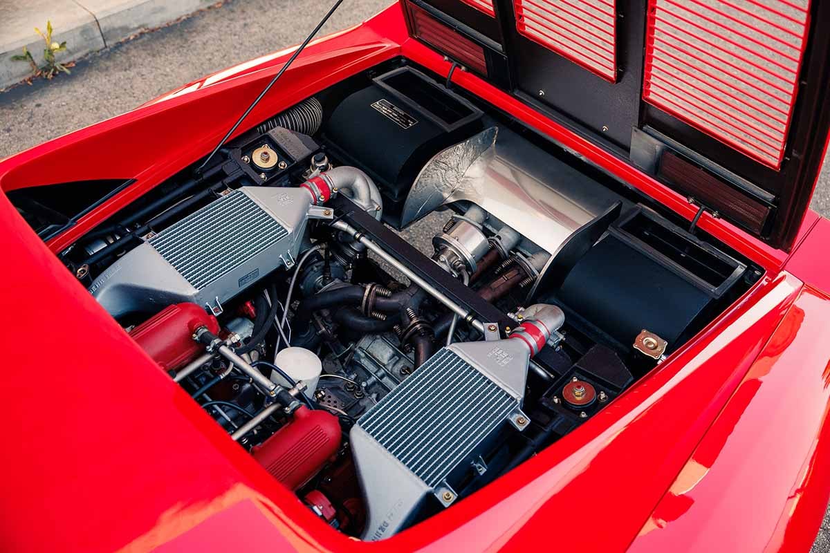 オークションに出品される1985年式フェラーリ「288GTO」Mikey Noga(c)2026 Courtesy of RM Sotheby's