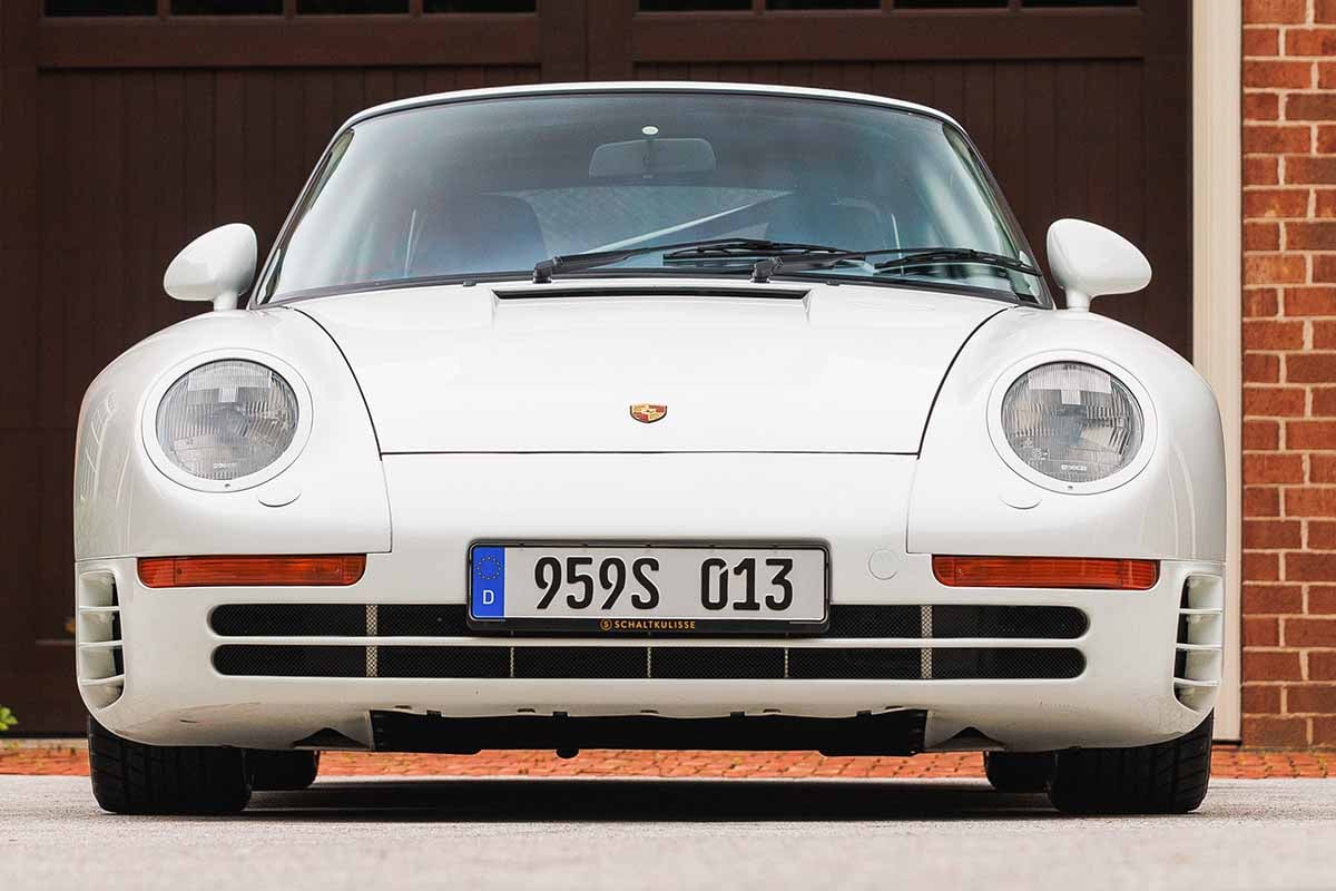オークションに出品予定の1989年式ポルシェ「959スポーツ」Andrew Miterko(c)2026 Courtesy of RM Sotheby's
