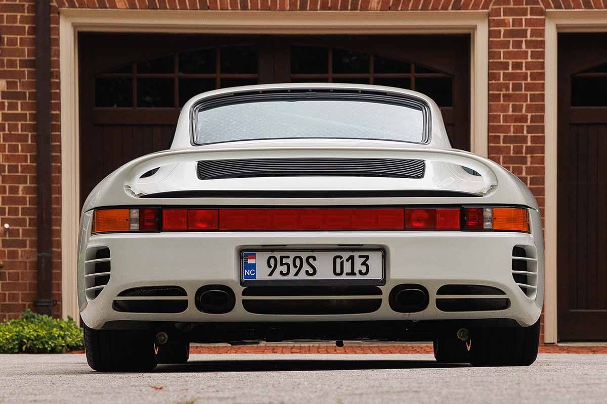オークションに出品予定の1989年式ポルシェ「959スポーツ」Andrew Miterko(c)2026 Courtesy of RM Sotheby's