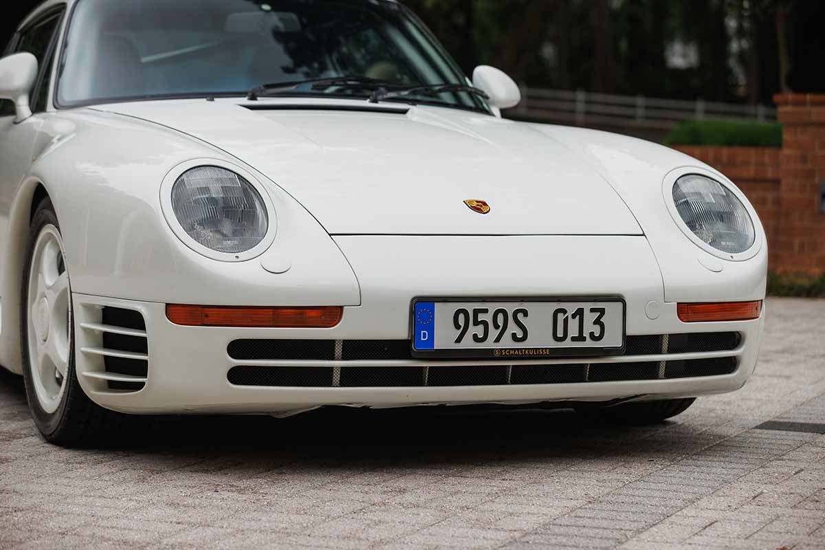 オークションに出品予定の1989年式ポルシェ「959スポーツ」Andrew Miterko(c)2026 Courtesy of RM Sotheby's