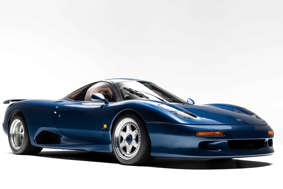 オークションに出品予定の1991年式ジャガー「XJR-15」Jeremy Cliff(c)2026 Courtesy of RM Sotheby's
