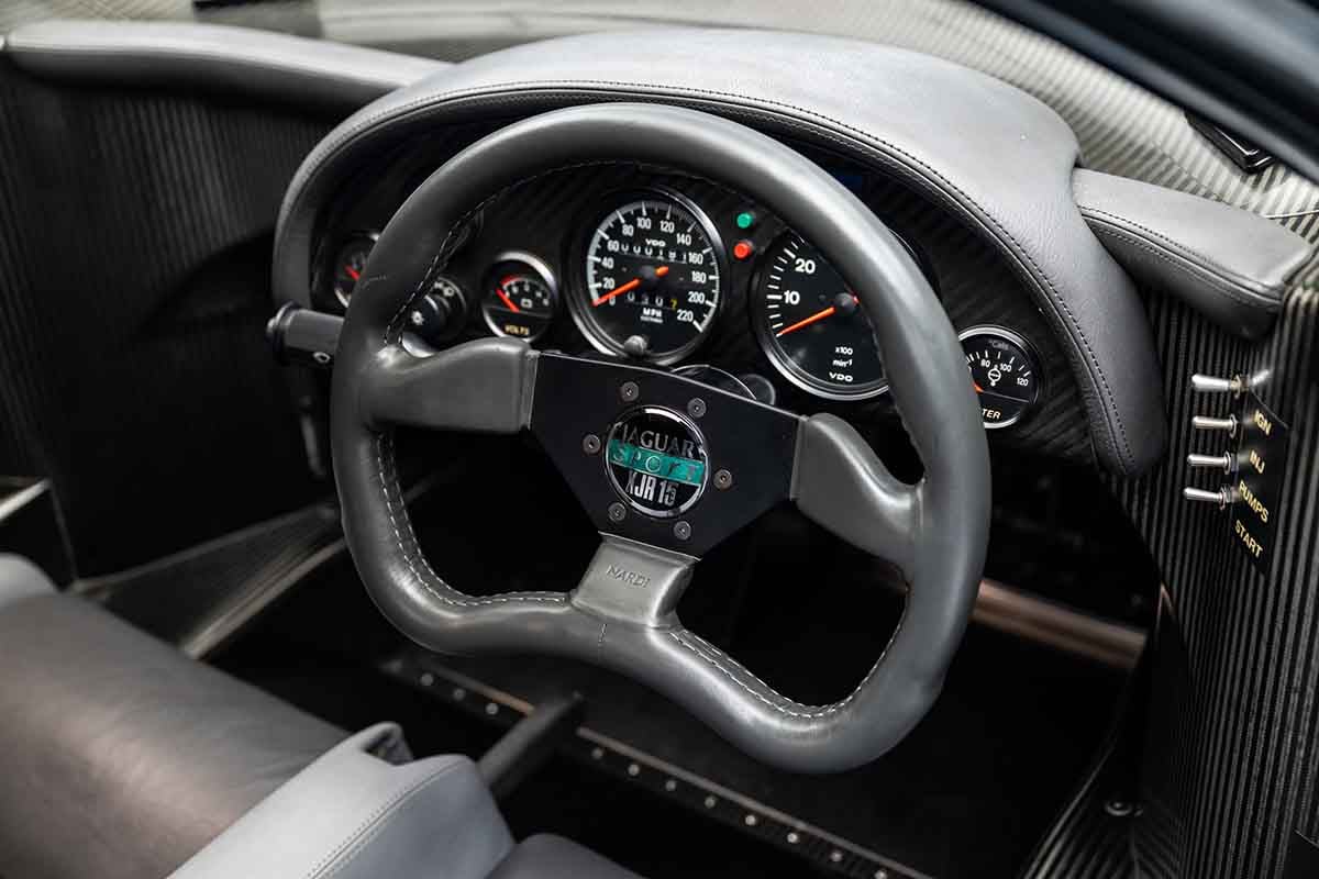 オークションに出品予定の1991年式ジャガー「XJR-15」Jeremy Cliff(c)2026 Courtesy of RM Sotheby's