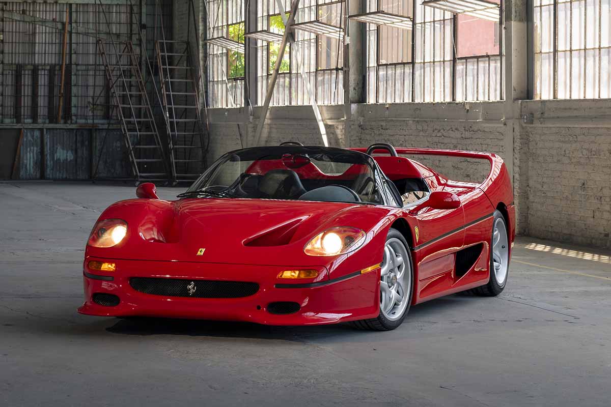 RMサザビーズ主催のオークションに出品される1995年式「F50」Robin Adams(c)2026 Courtesy of RM Sotheby's
