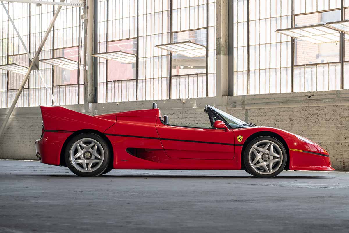 RMサザビーズ主催のオークションに出品される1995年式「F50」Robin Adams(c)2026 Courtesy of RM Sotheby's