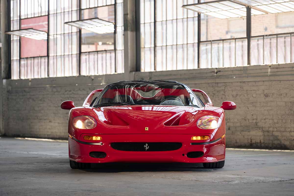RMサザビーズ主催のオークションに出品される1995年式「F50」Robin Adams(c)2026 Courtesy of RM Sotheby's