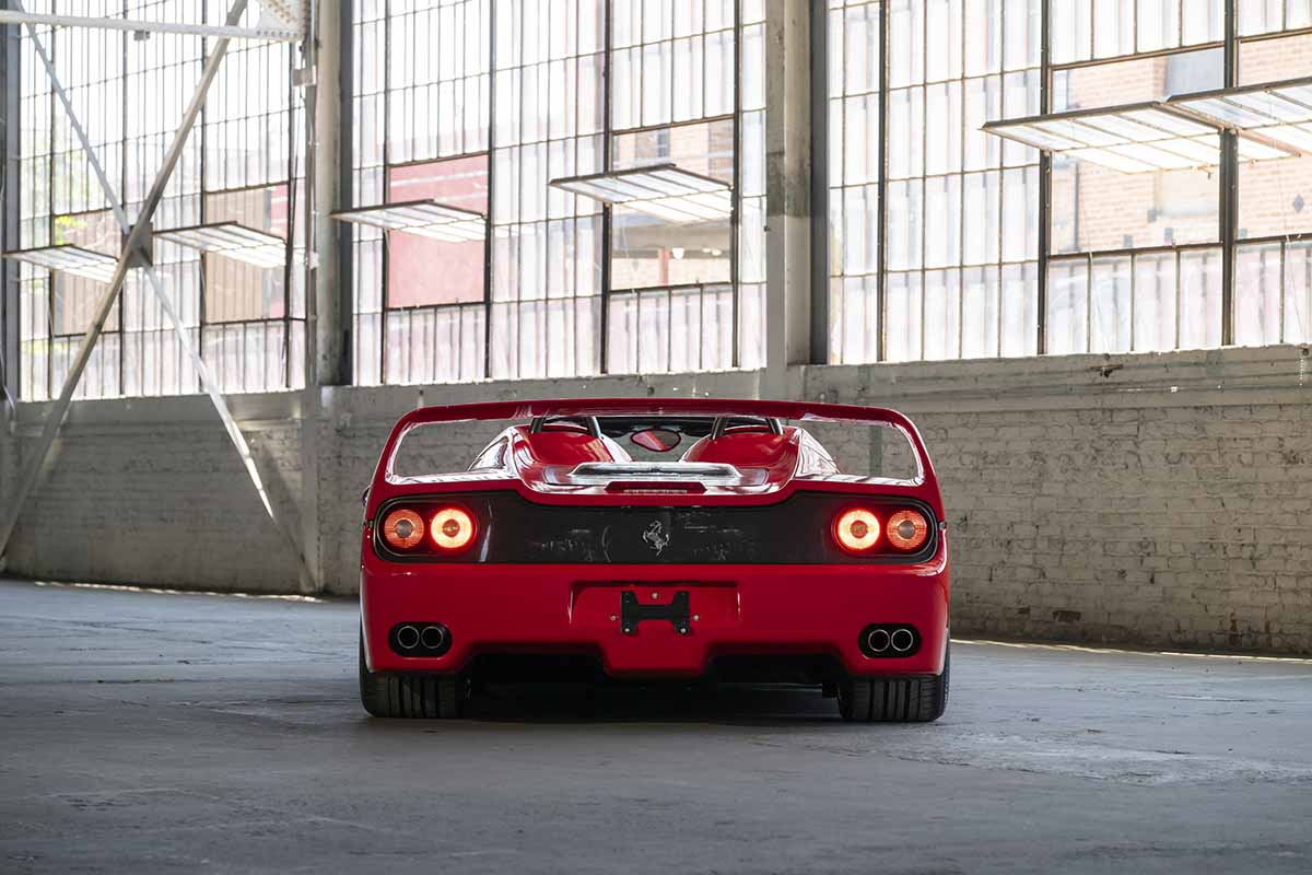 RMサザビーズ主催のオークションに出品される1995年式「F50」Robin Adams(c)2026 Courtesy of RM Sotheby's