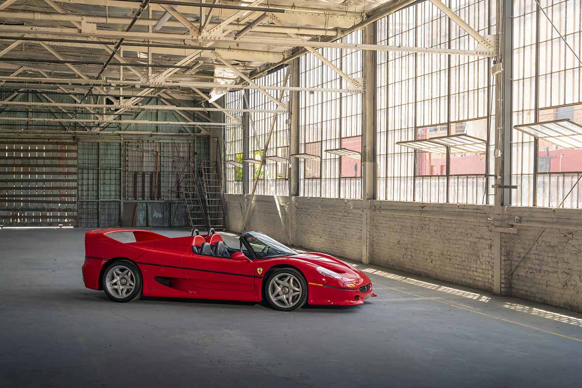 RMサザビーズ主催のオークションに出品される1995年式「F50」Robin Adams(c)2026 Courtesy of RM Sotheby's
