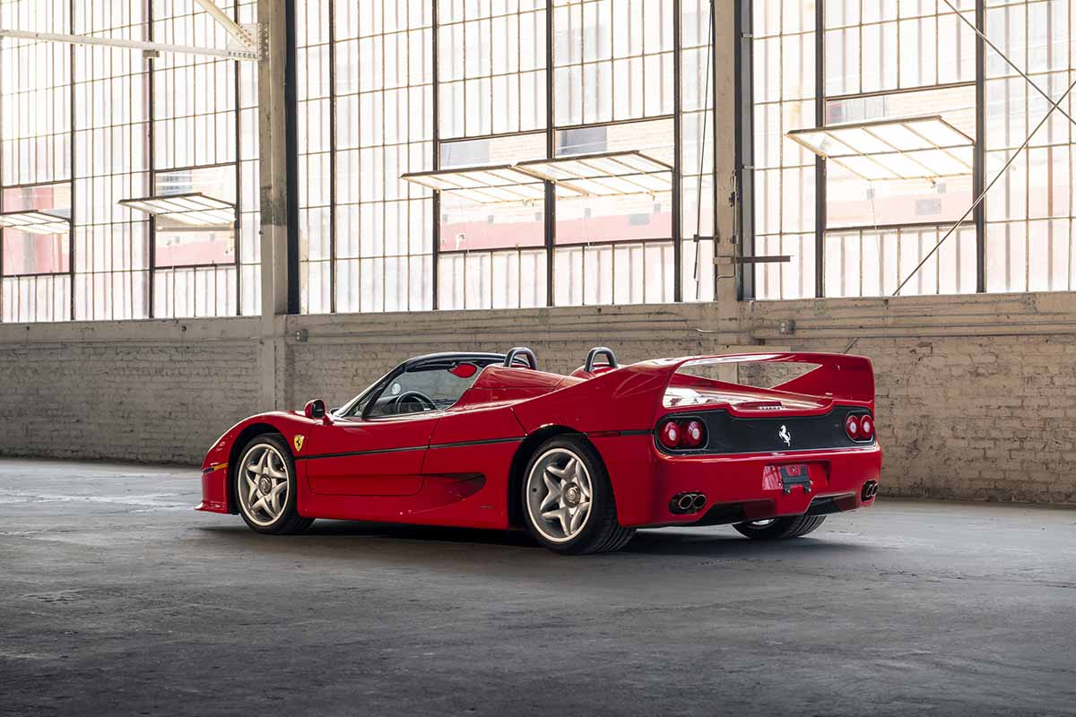 RMサザビーズ主催のオークションに出品される1995年式「F50」Robin Adams(c)2026 Courtesy of RM Sotheby's