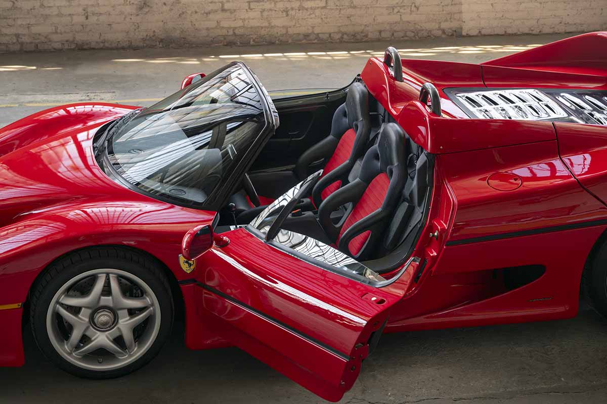 RMサザビーズ主催のオークションに出品される1995年式「F50」Robin Adams(c)2026 Courtesy of RM Sotheby's