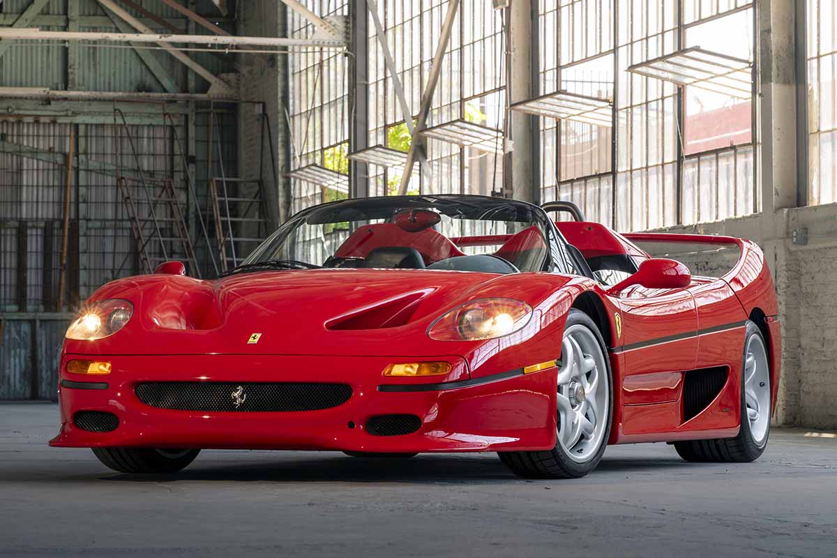 RMサザビーズ主催のオークションに出品される1995年式「F50」Robin Adams(c)2026 Courtesy of RM Sotheby's