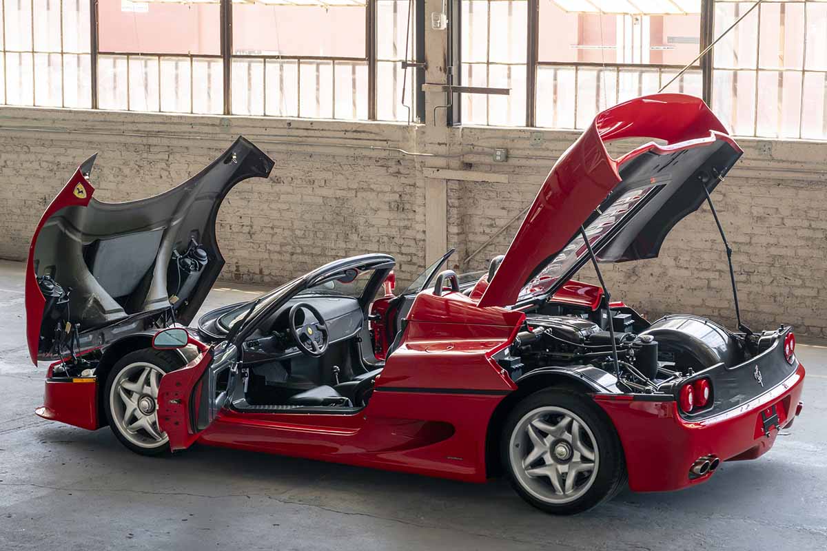 RMサザビーズ主催のオークションに出品される1995年式「F50」Robin Adams(c)2026 Courtesy of RM Sotheby's