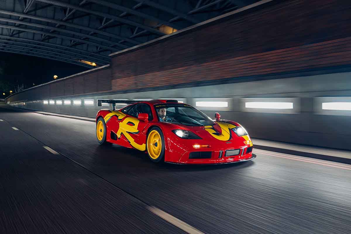 オークションに出品予定の1996年式マクラーレン「F1 GTR」Alex Penfold(c)2026 Courtesy of RM Sotheby's