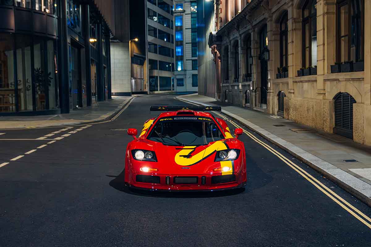 オークションに出品予定の1996年式マクラーレン「F1 GTR」Alex Penfold(c)2026 Courtesy of RM Sotheby's