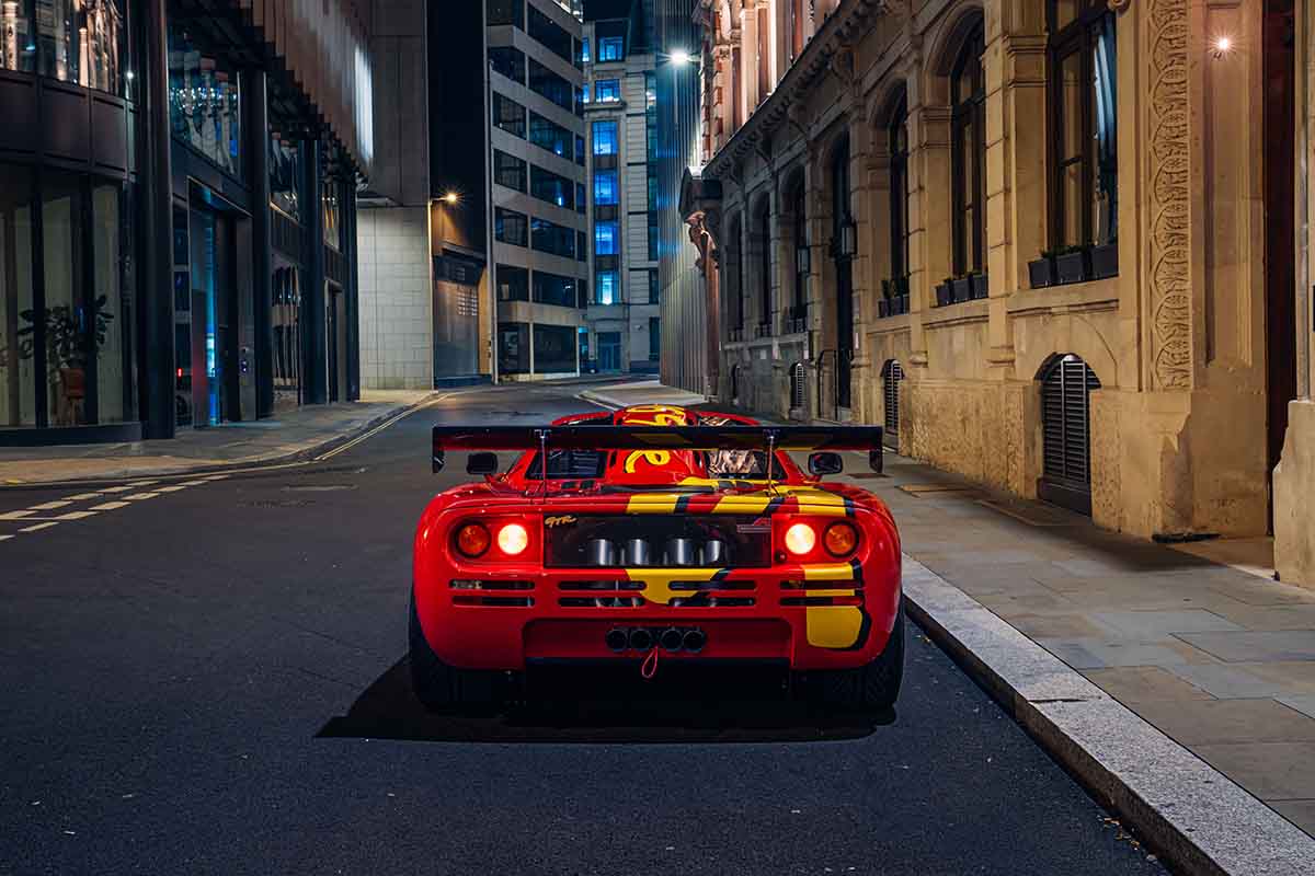 オークションに出品予定の1996年式マクラーレン「F1 GTR」Alex Penfold(c)2026 Courtesy of RM Sotheby's