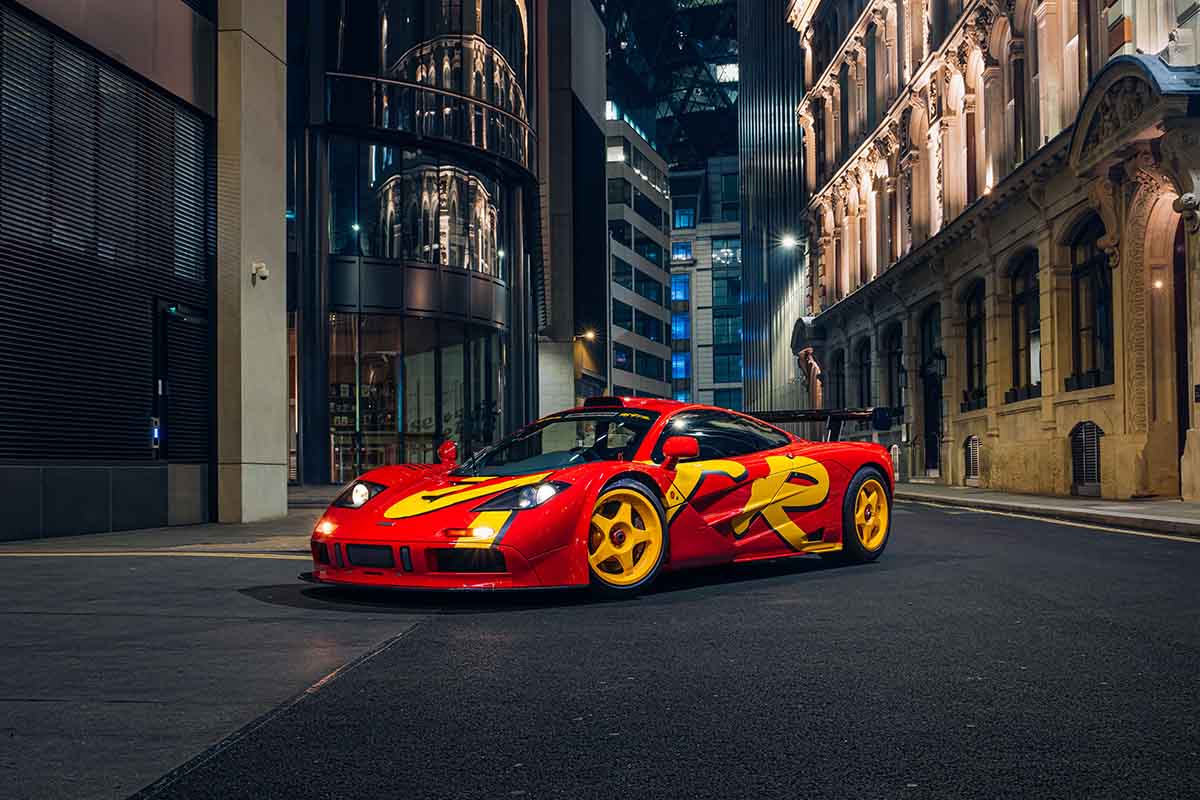 オークションに出品予定の1996年式マクラーレン「F1 GTR」Alex Penfold(c)2026 Courtesy of RM Sotheby's