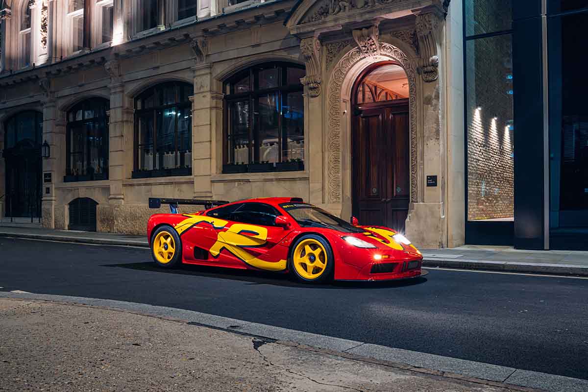 オークションに出品予定の1996年式マクラーレン「F1 GTR」Alex Penfold(c)2026 Courtesy of RM Sotheby's
