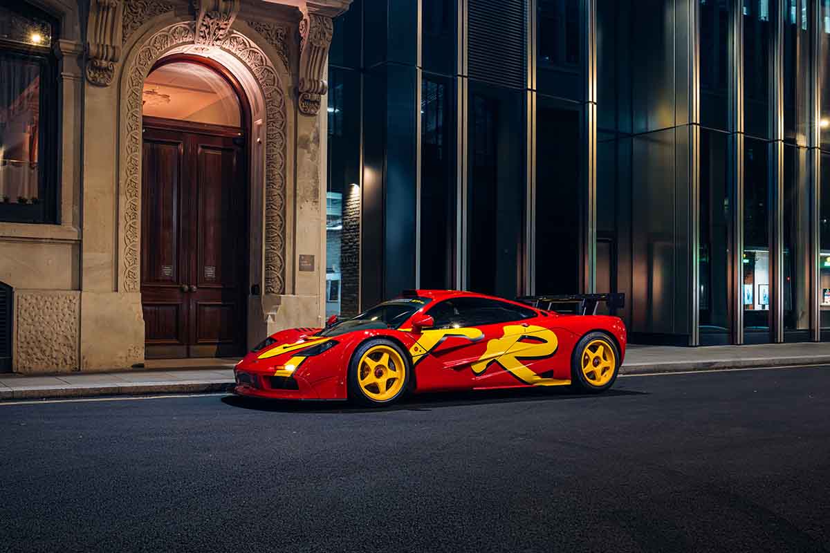 オークションに出品予定の1996年式マクラーレン「F1 GTR」Alex Penfold(c)2026 Courtesy of RM Sotheby's