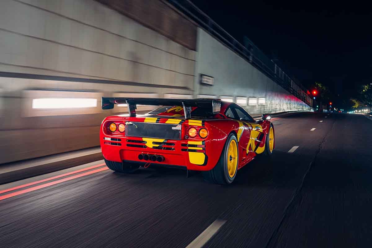 オークションに出品予定の1996年式マクラーレン「F1 GTR」Alex Penfold(c)2026 Courtesy of RM Sotheby's