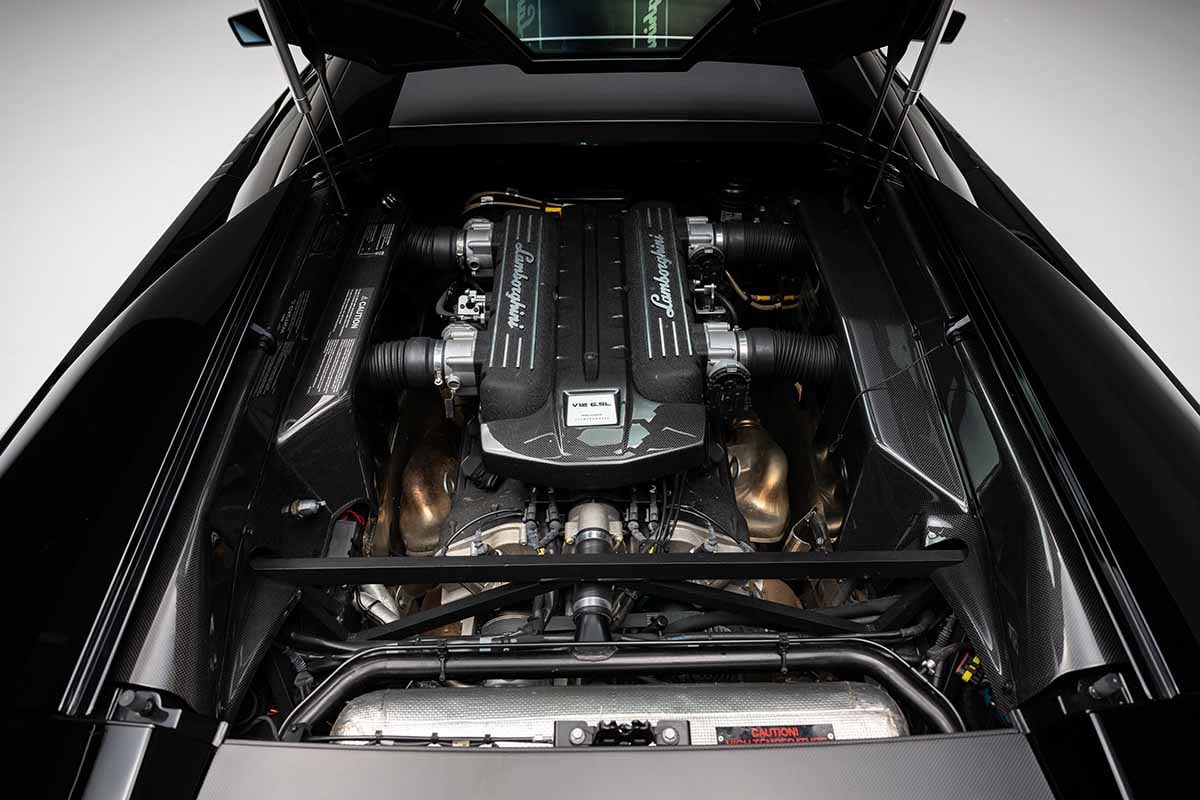 オークションに出品される2010年式ランボルギーニ「ムルシエラゴLP670-4 SV」Jeremy Cliff(c)2026 Courtesy of RM Sotheby's