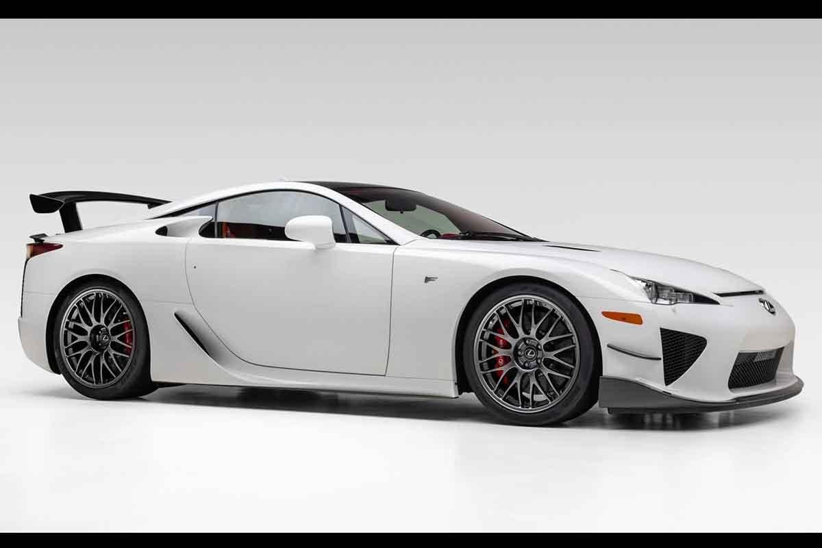 オークションに出品予定の2012年式レクサス「LFAニュルブルクリンク・パッケージ」(c)2026 BROAD ARROW Auctions