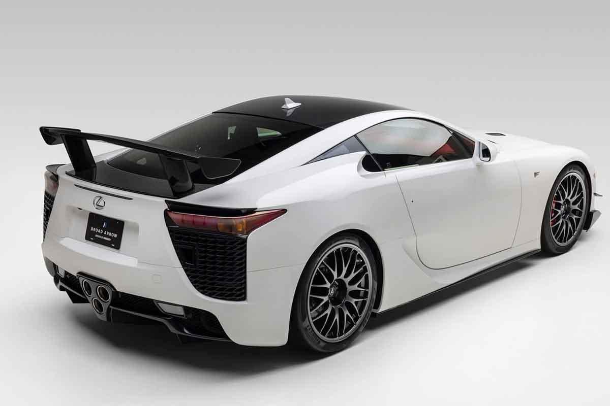 オークションに出品予定の2012年式レクサス「LFAニュルブルクリンク・パッケージ」(c)2026 BROAD ARROW Auctions