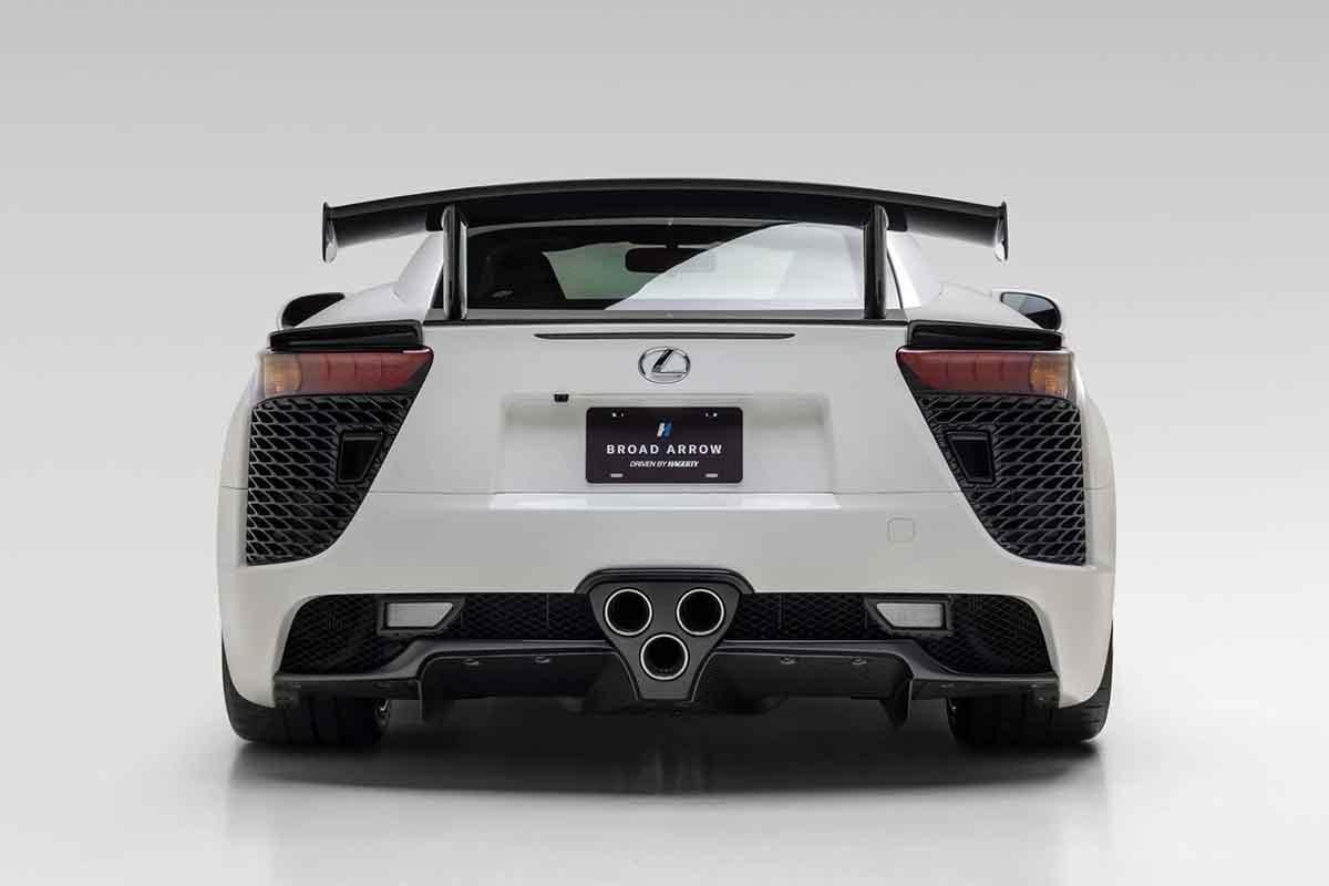 オークションに出品予定の2012年式レクサス「LFAニュルブルクリンク・パッケージ」(c)2026 BROAD ARROW Auctions
