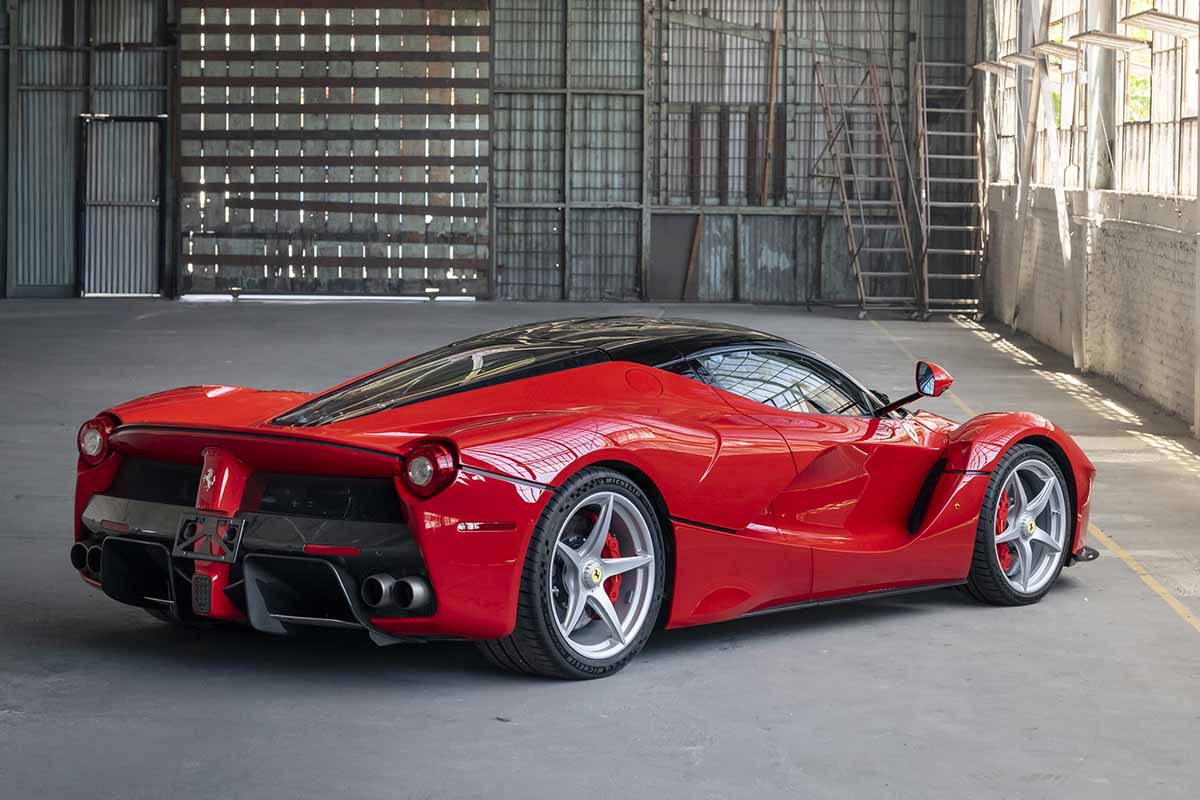 オークションに出品される2015年式フェラーリ「ラ・フェラーリ」Robin Adams(c)2026 Courtesy of RM Sotheby's