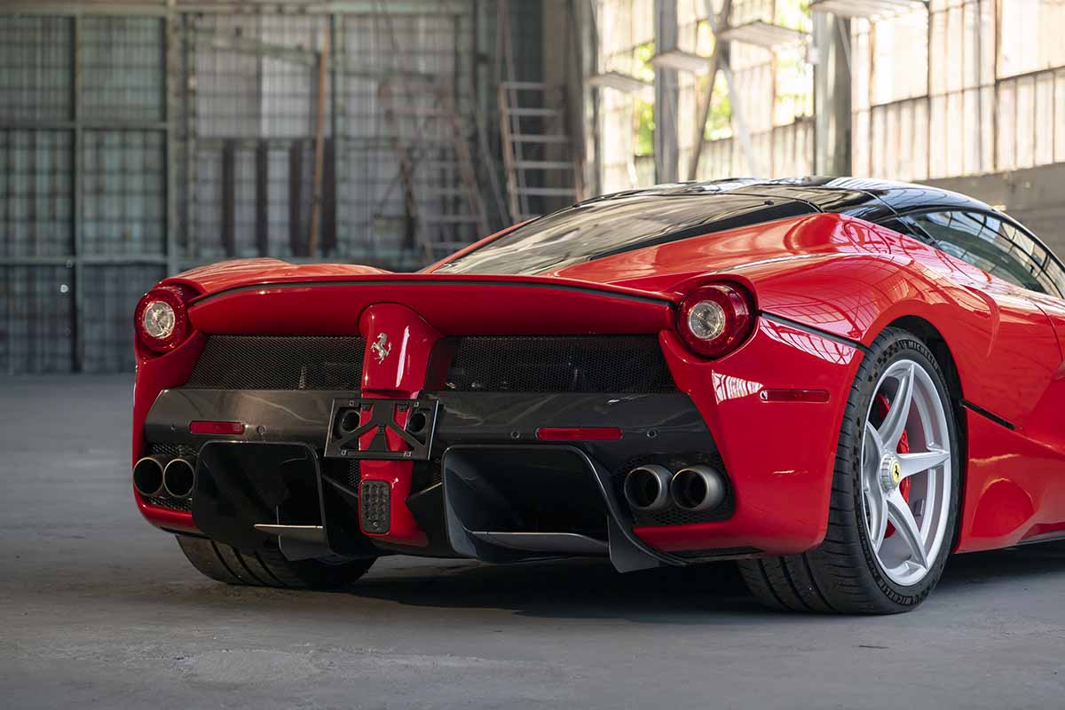 オークションに出品される2015年式フェラーリ「ラ・フェラーリ」Robin Adams(c)2026 Courtesy of RM Sotheby's