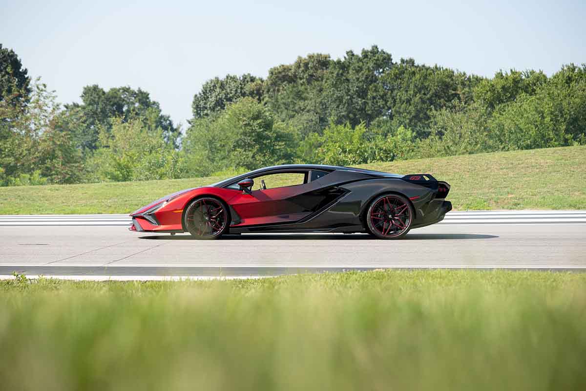 モントレー・オークション2026に出品、落札された2021年式ランボルギーニ「シアンFKP37」Alex Stewart(c)2026 Courtesy of RM Sotheby's