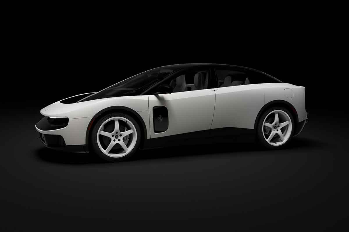 オークション出品され4000万ドルで落札された2026年式フェラーリ「ルーチェ」初号車(c)2026 Courtesy of RM Sotheby's