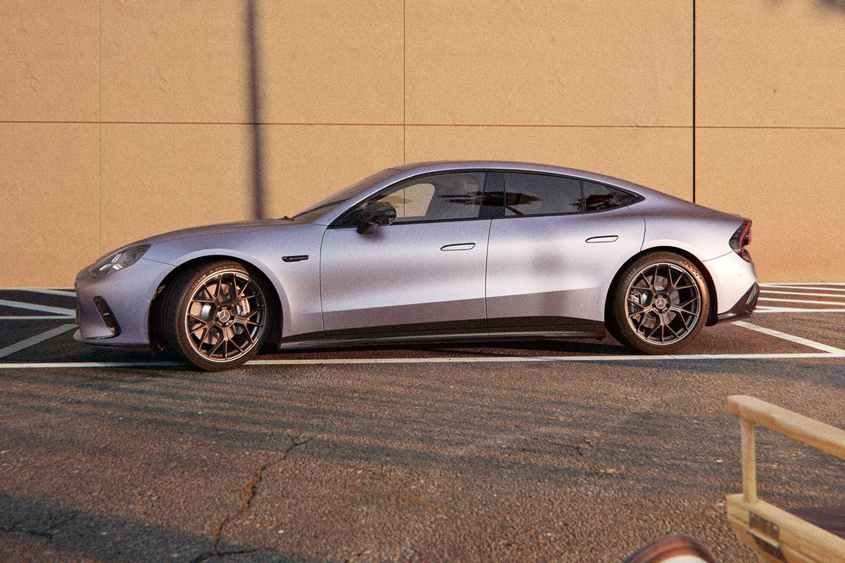 欧州で発表されたメルセデスAMG新型「GT53 4ドアクーペ」