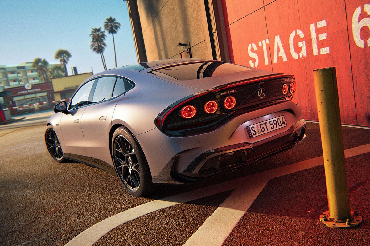 欧州で発表されたメルセデスAMG新型「GT53 4ドアクーペ」