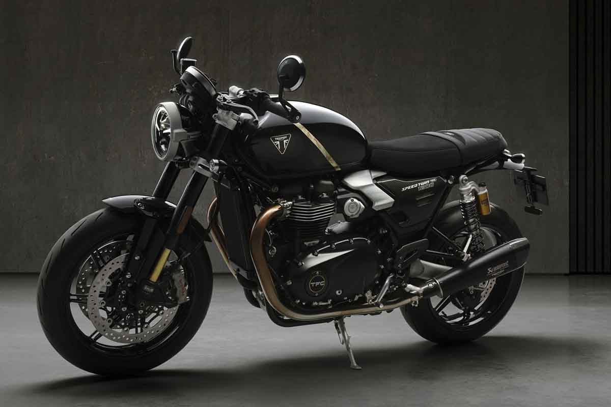 世界750台の限定車、トライアンフ新型「SPEED TWIN 1200TFC（スピードツイン1200TFC）」
