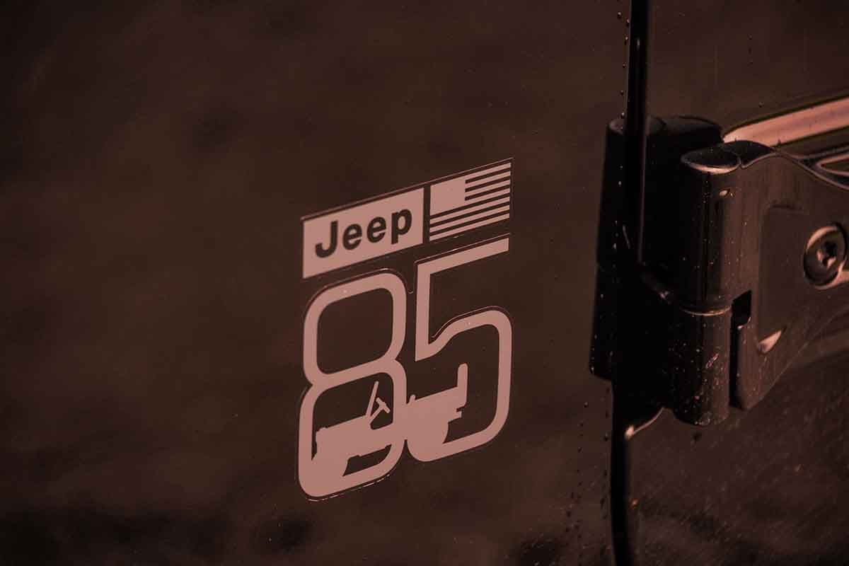 Jeep Wrangler 85th Anniversary Edition（ジープ・ラングラー85周年記念エディション）