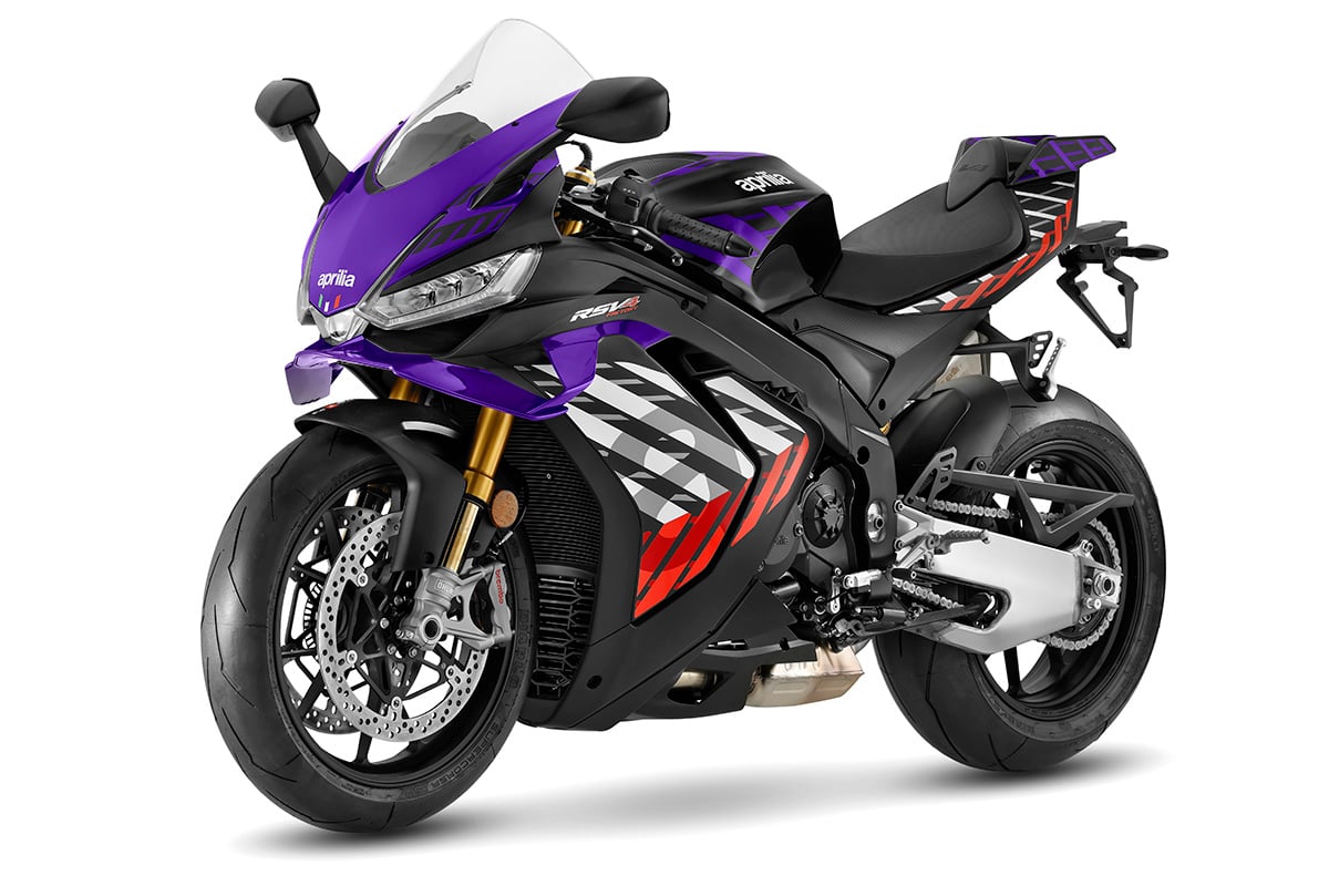 12台限定で日本に上陸したアプリリア新型「RSV4 Factory」