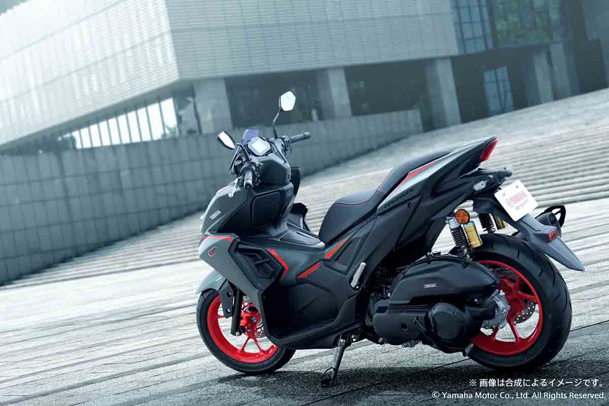 2026年8月31日に発売されるヤマハの新型軽二輪スクーター「アエロックス」