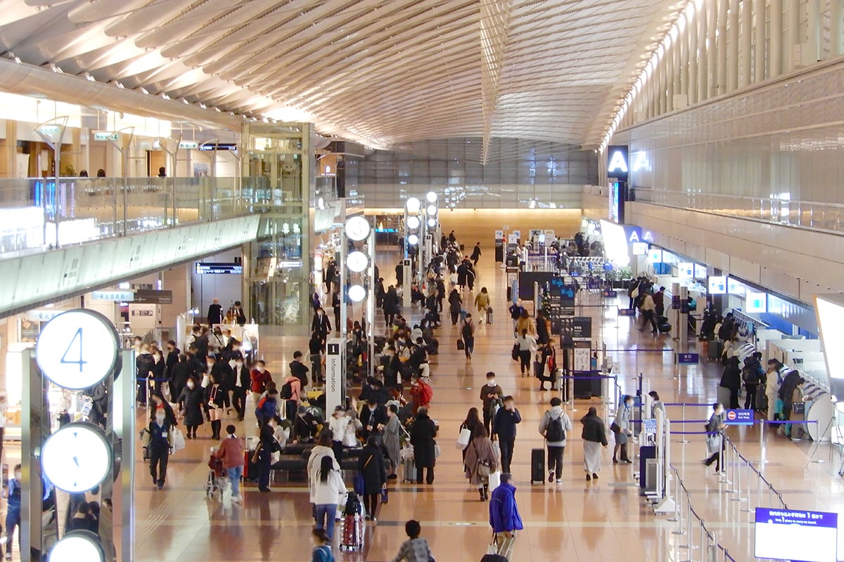 羽田空港。2026年9月からルール変更されるので注意が必要だ